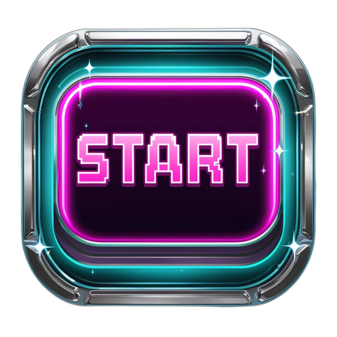 Space Dodge Start Button